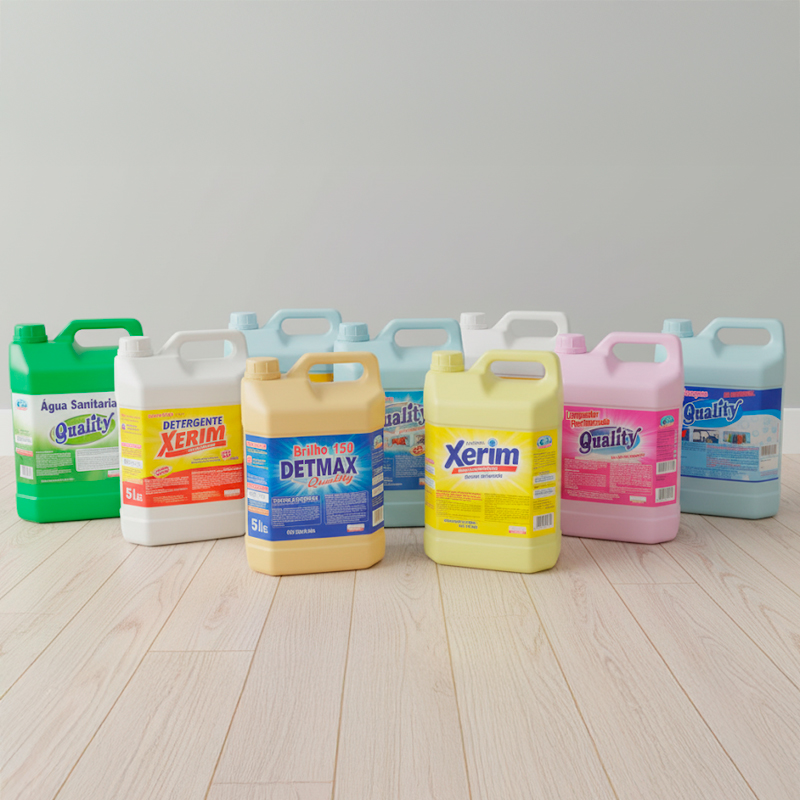 Equipe de limpeza profissional